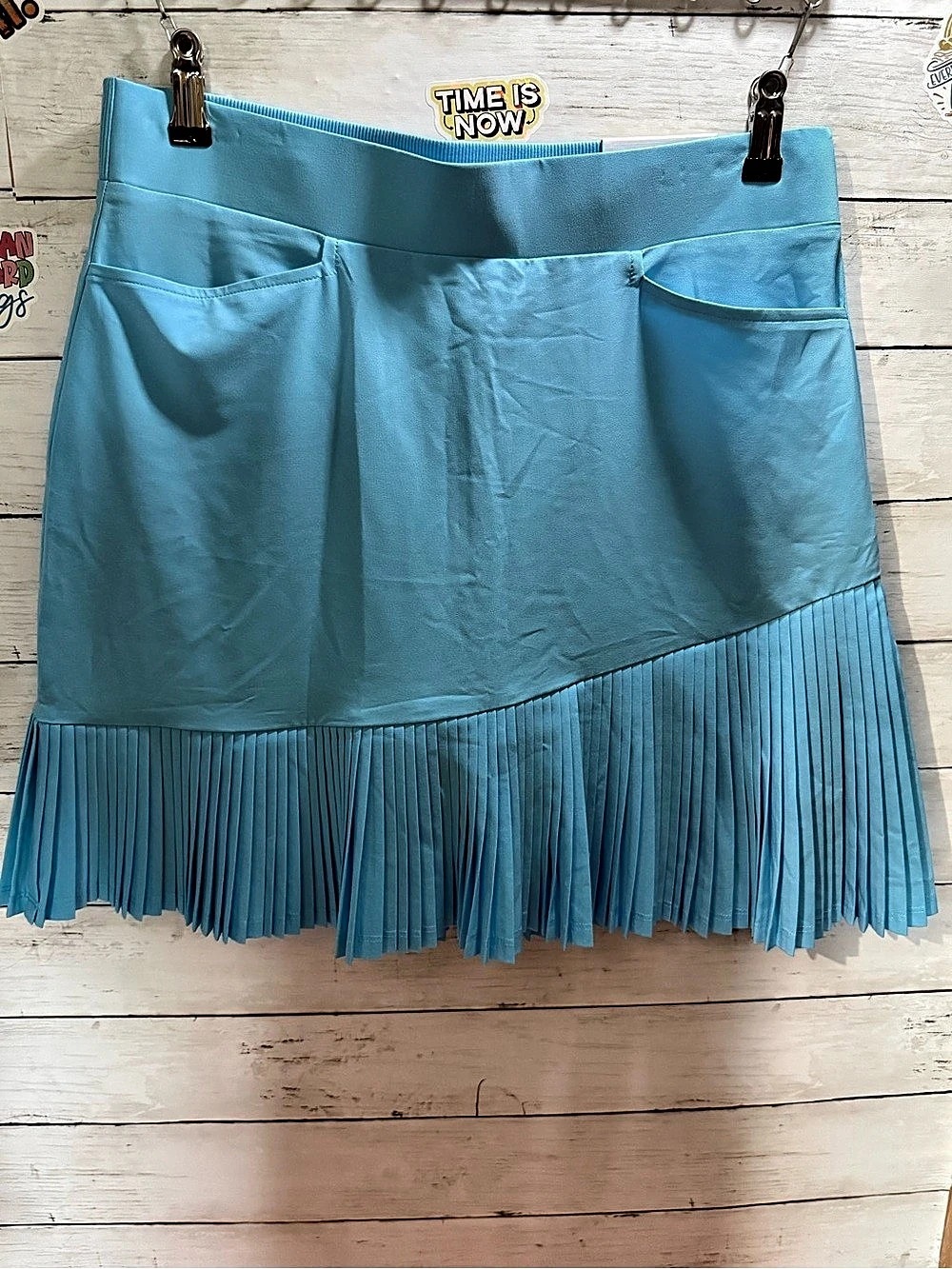 Chico's Zenergy UPF Pleated Skort Blue Size Small/4